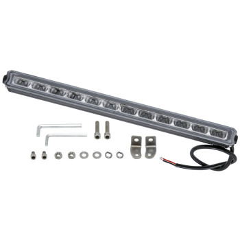 14inch LED Light Bar Super Slim Single Row Flood Beam Lamp Offroad IP68