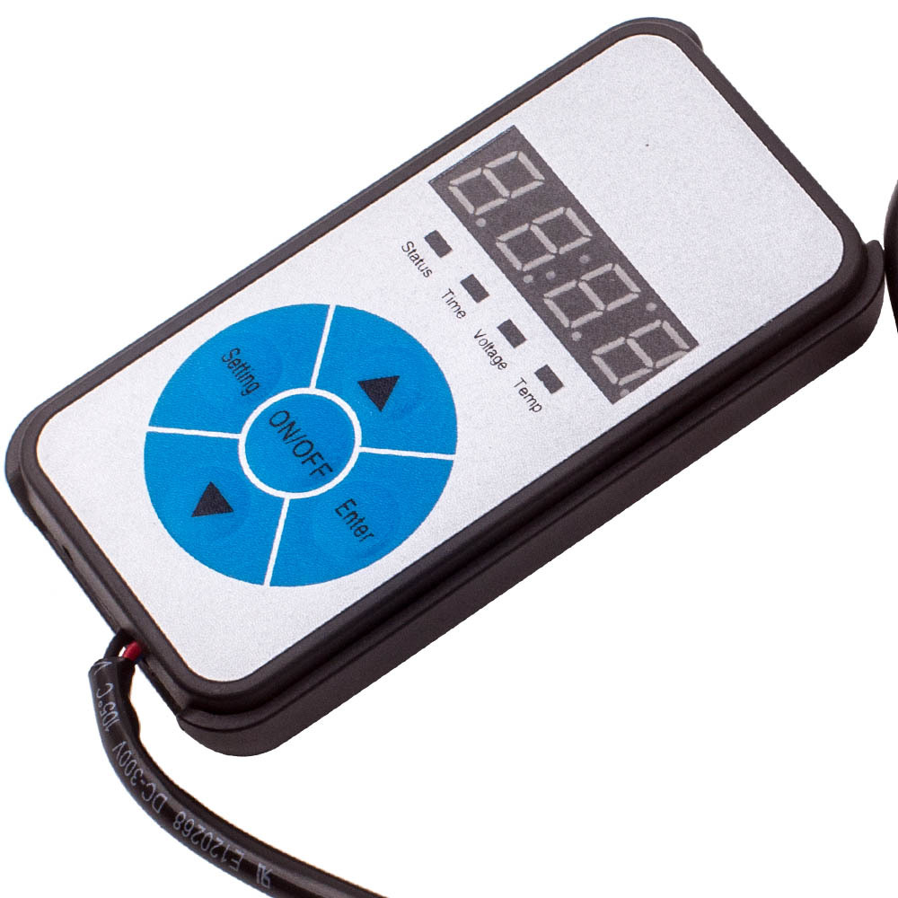 12V 5KW Calentador de aire diesel 10L Silenciador de tanque Fliter T-Piece Motor de interruptor digital