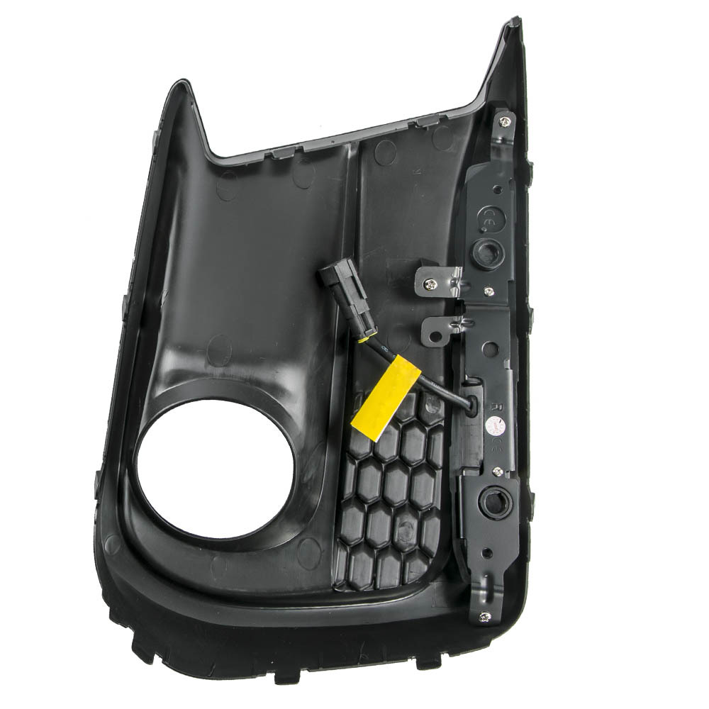 LED Fog Light Surrounds compatible for Subaru WRX STI 2018-20 compatible for White DRL Signal Replacement