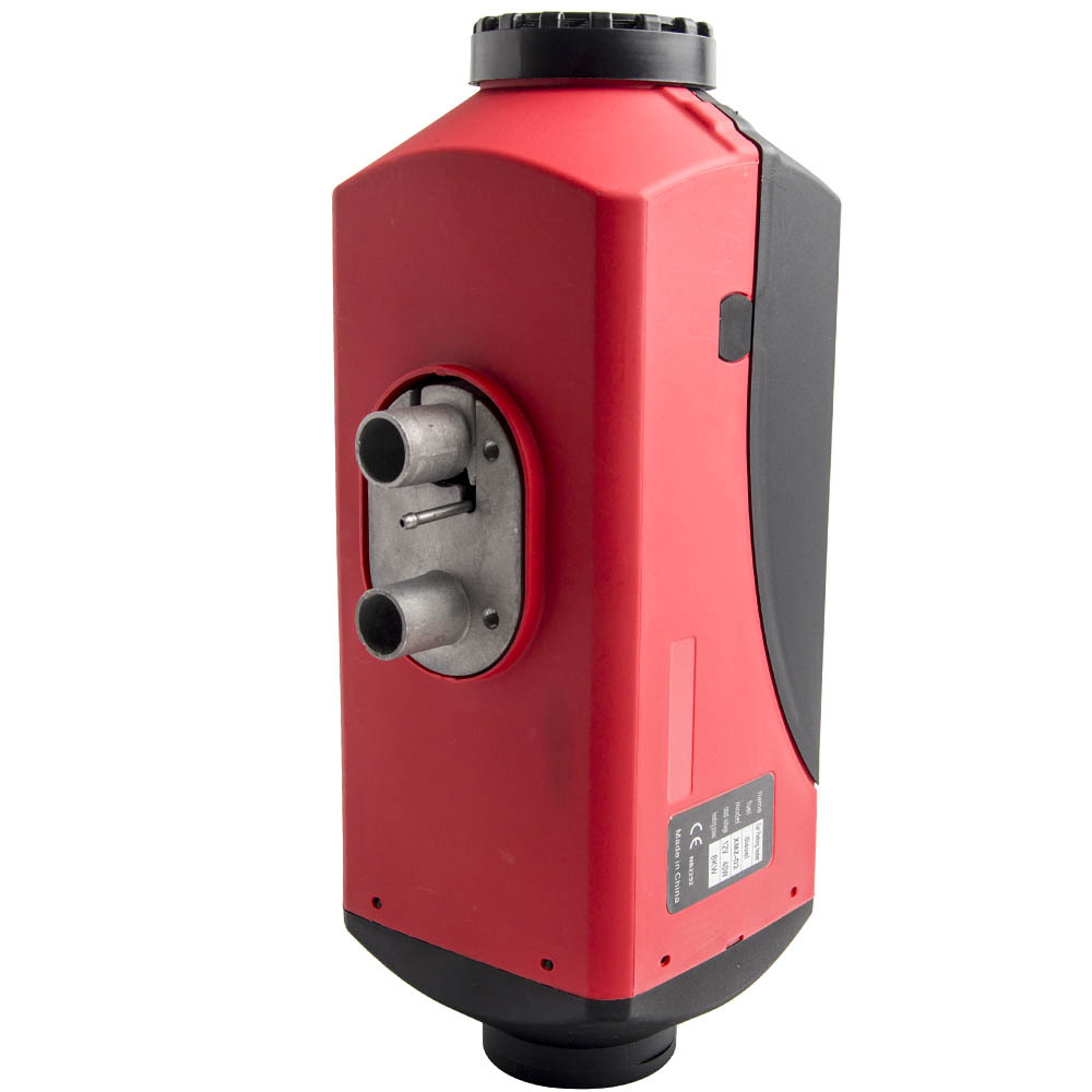 8KW Diesel Air Heater 12V Rosso Riscaldamento Parcheggio Digitale Interruttore