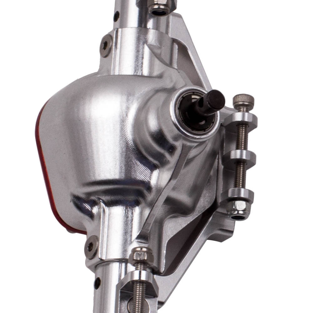 Piezas completas de ensamblaje del eje trasero delantero de aleación para Axial SCX10 RC4WD D90 1/10 RC