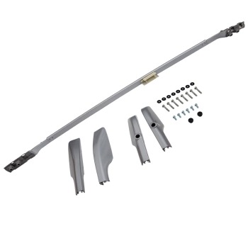 Roof Rack Side Rail Pair 1850mm Silver compatible for Toyota Landcruiser 200 Series