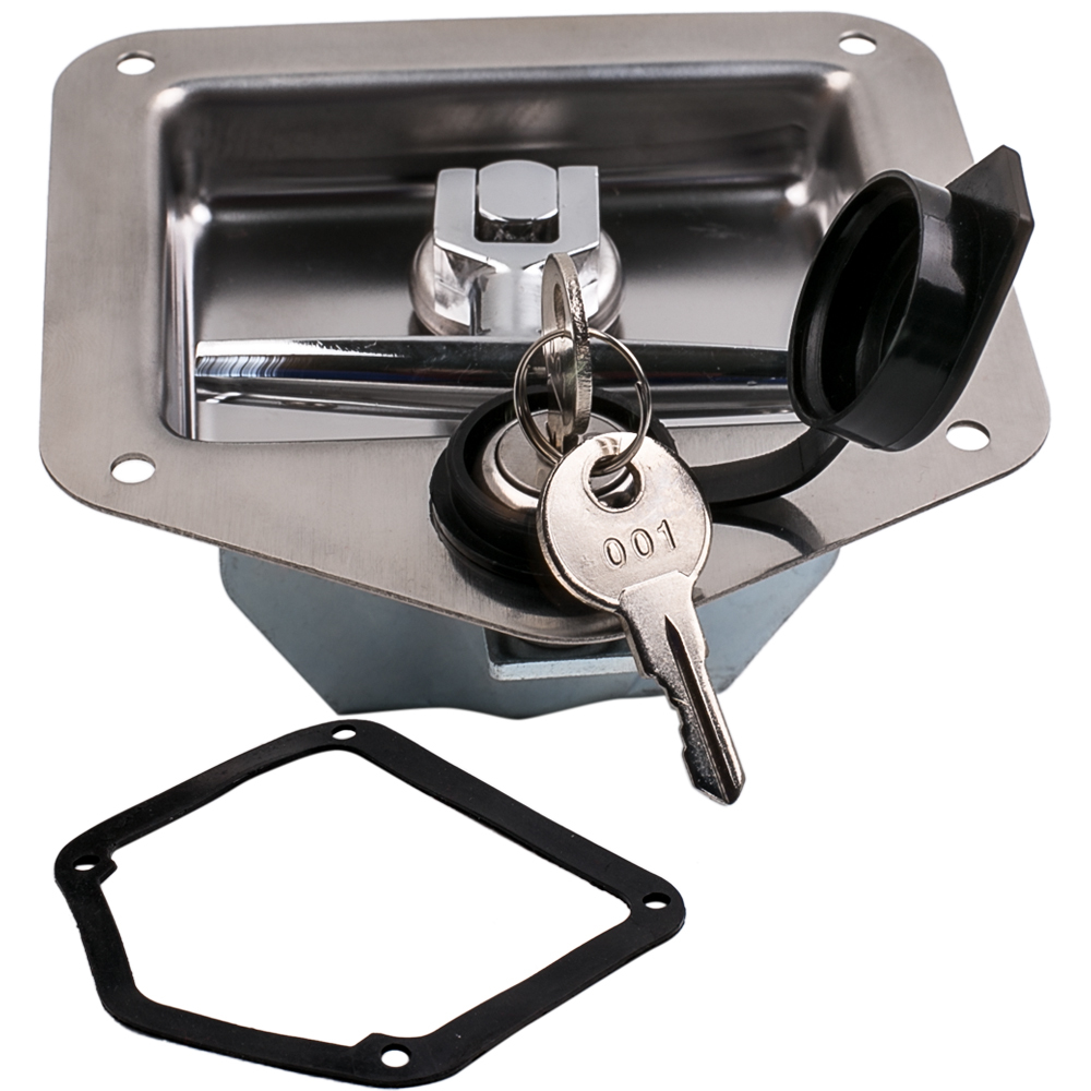 6X Juego De Cerradura Plegable Mango En T Caja De Herramientas Montaje Al Ras