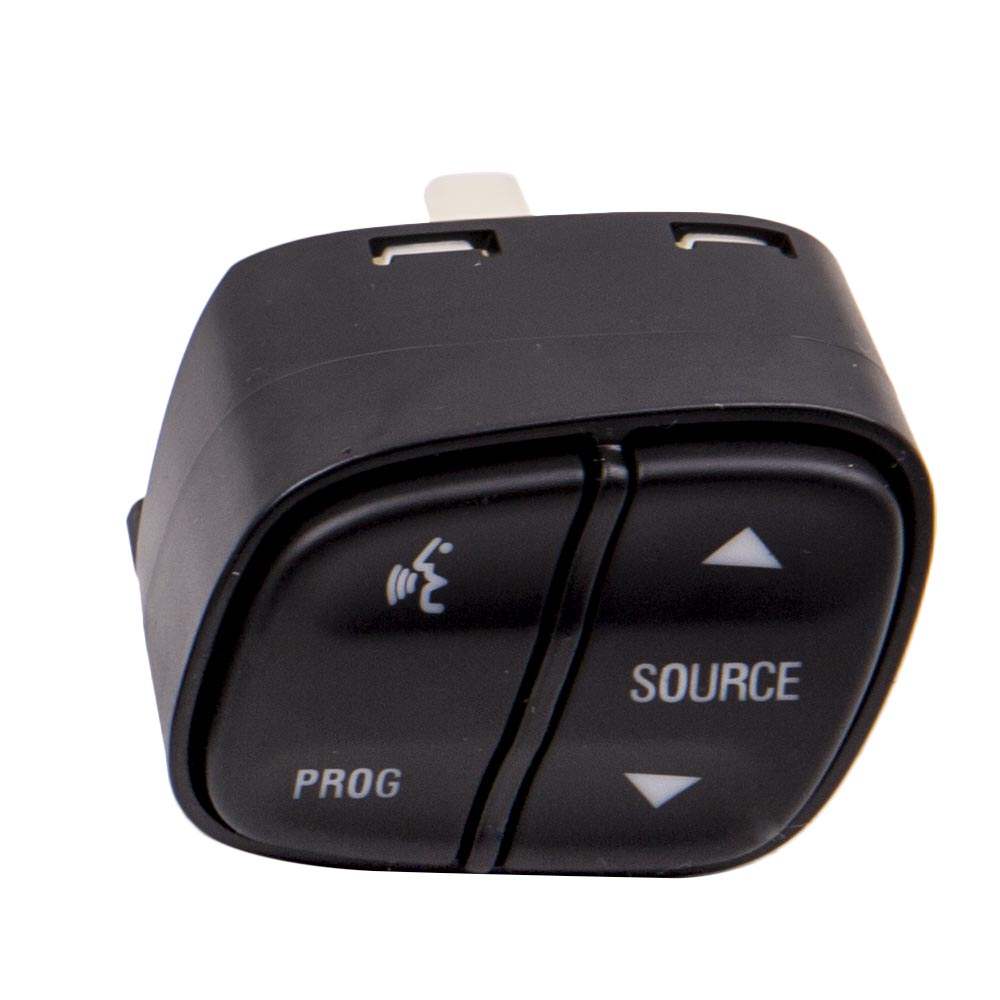 Interruptor de control de volumen de radio de volante de 4 botones compatible para Chevrolet GMC 21997738