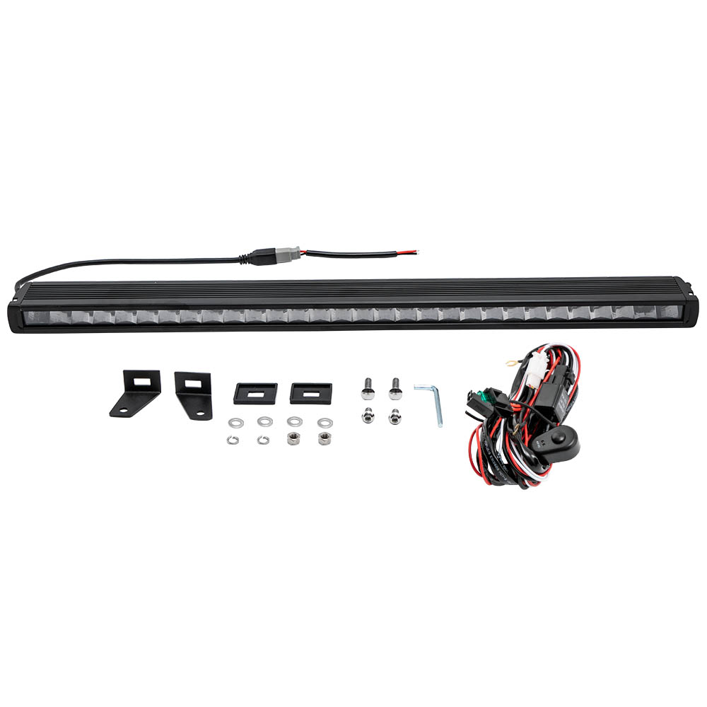30inch LED Light Bar Slim Single Row Work Driving Lamp 4X4 Offroad-image-TSL-31INCH