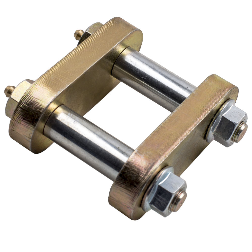 Juego de conexión de perno de resorte de grillete para remolques de eje tándem