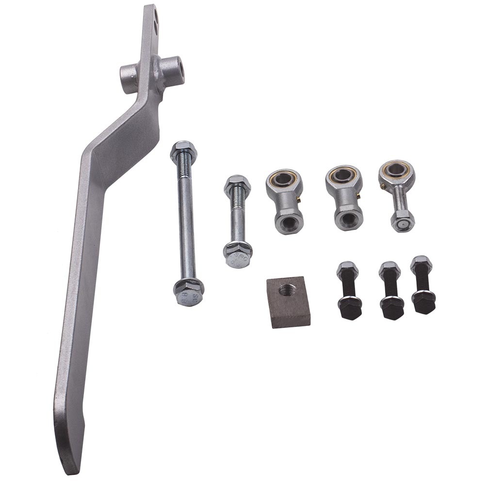 Steel 90 Degree Under Dash Hanging Brake Pedal Kit Assembly compatible para Ford Compatible para Chevy