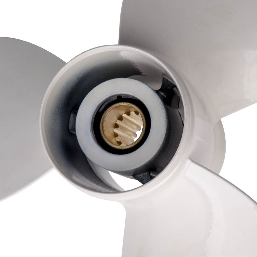 Propulsor compatible para Yamaha 40HP-50HP-60HP fuerabordas 3 cuchillas 11 5 / 8x11G Nuevo