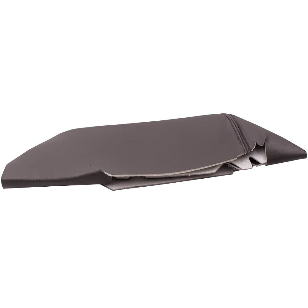 Car Center Leather Console Lid Armrest Cover compatible For Tahoe compatible For Suburban Yukon Sierra