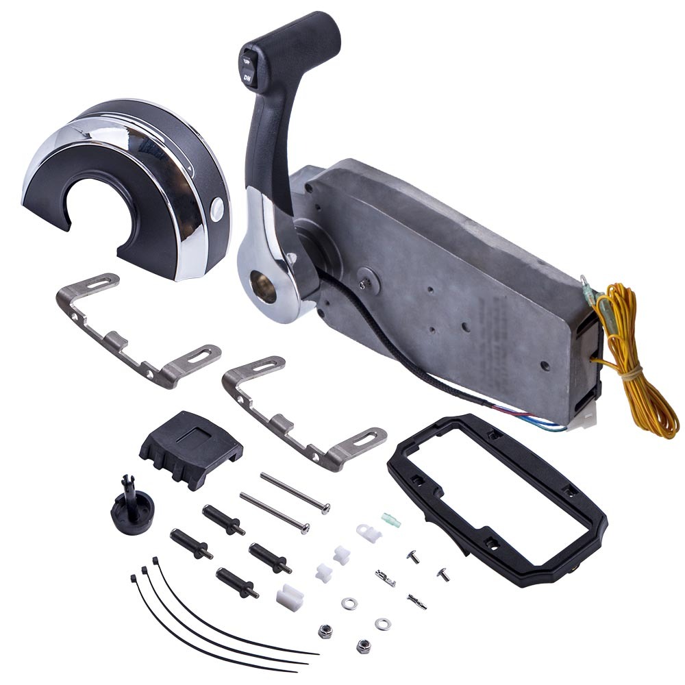 Single Outboard Top Mount Remote Control Console Box compatible para Mercury 8M0059686