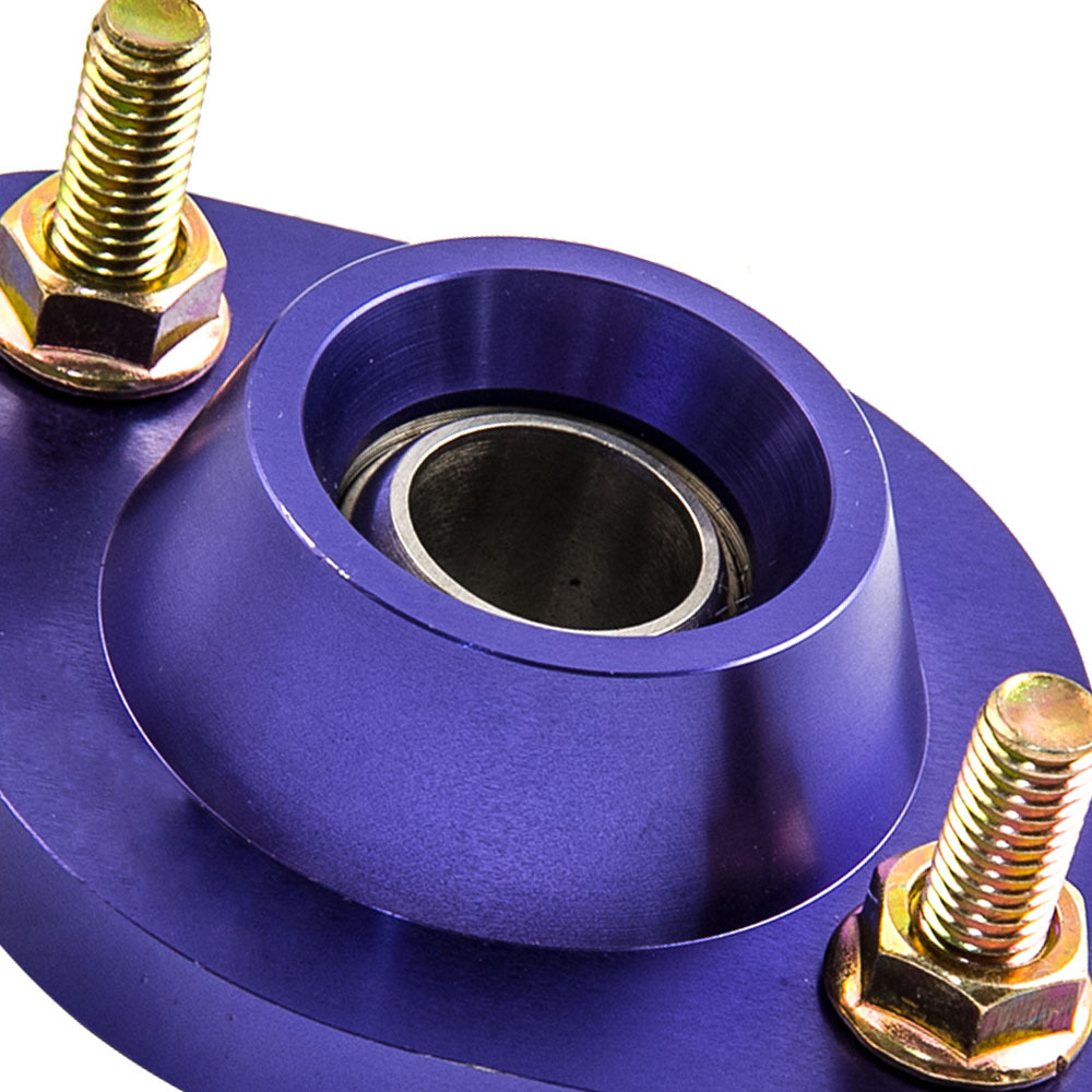 Amortiguador Conjunto de montaje SUPERIORCompatible compatible para BMW Serie 3 (E36) 1991-1998 Europa Almohadilla de bola Placas de inclinación superiores traseras