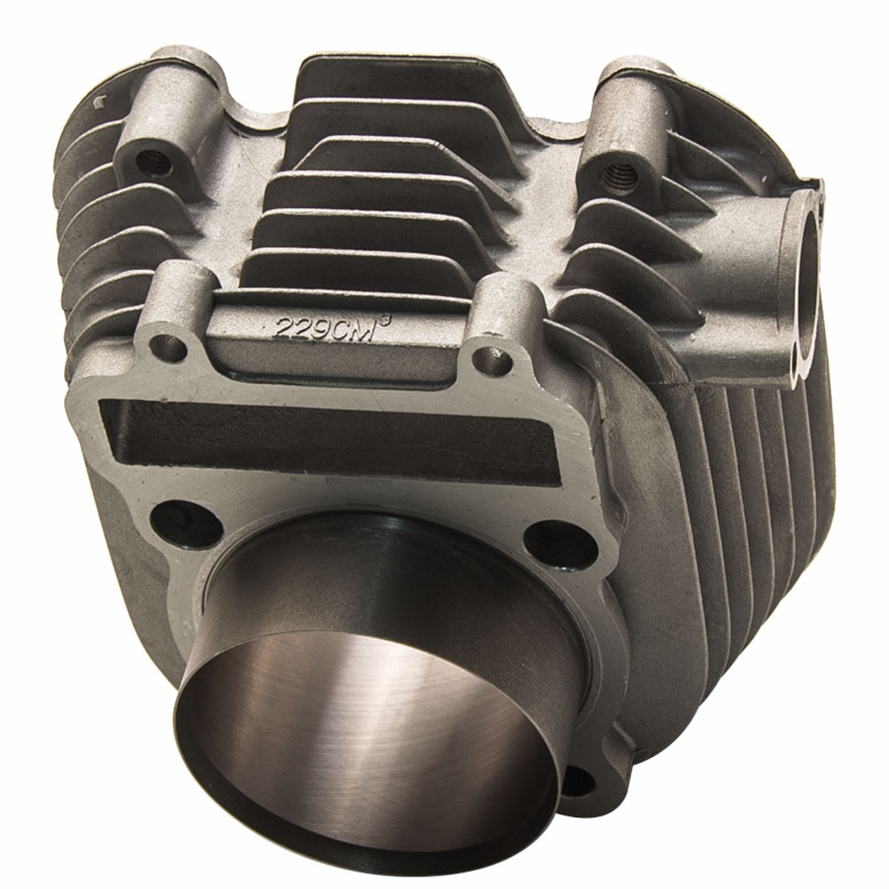 Compatible para Yamaha Moto-4 250 YFM250 Cylinder Piston Gasket Circlip Kit Set 1989 -1991