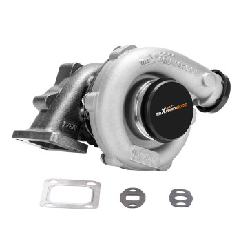 Nuovo Universal Turbo T3 T4 T04E Turbocompressore con Guarnizioni Kit Oil Cooled