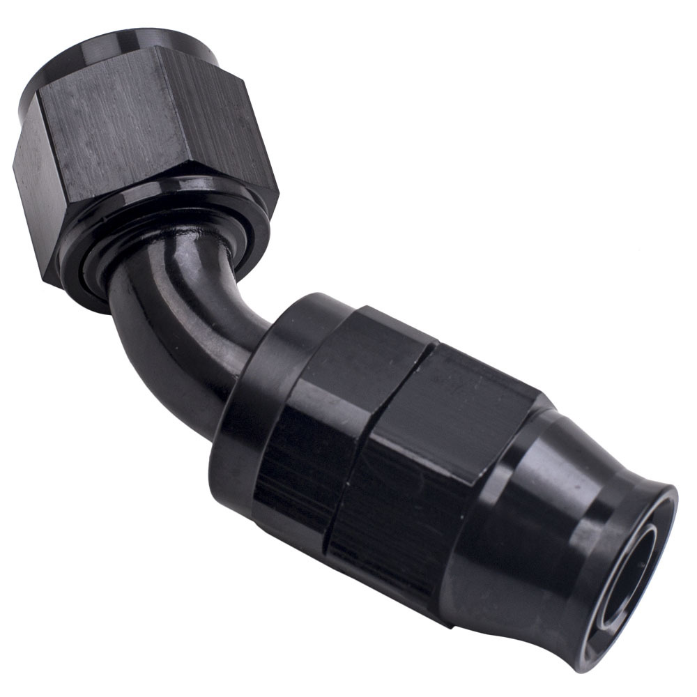 AN-10 Manguera giratoria reutilizable Extremo Nylon y cables de acero inoxidable 20 pies de línea de combustible