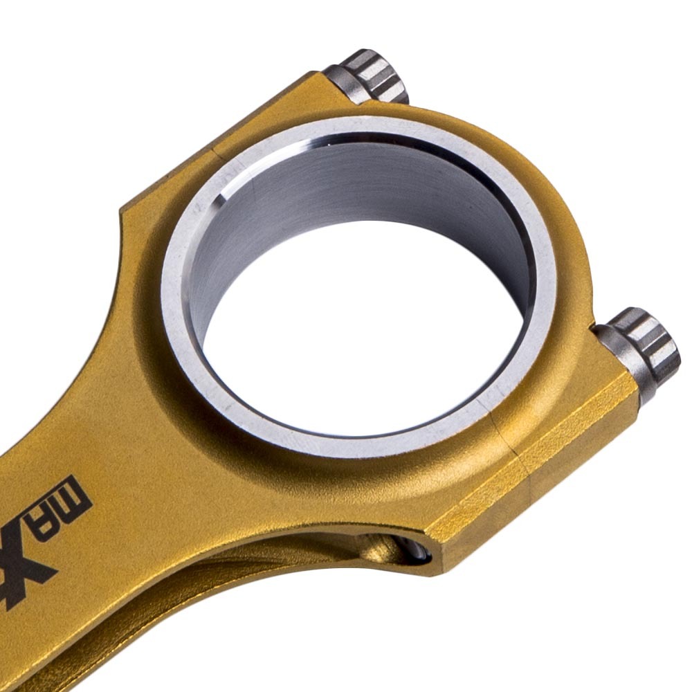 Titanizando Bielas Connecting Rods compatible para VW Golf MK4 Passat compatible para Audi A4 A6 S4 TT 1.8T