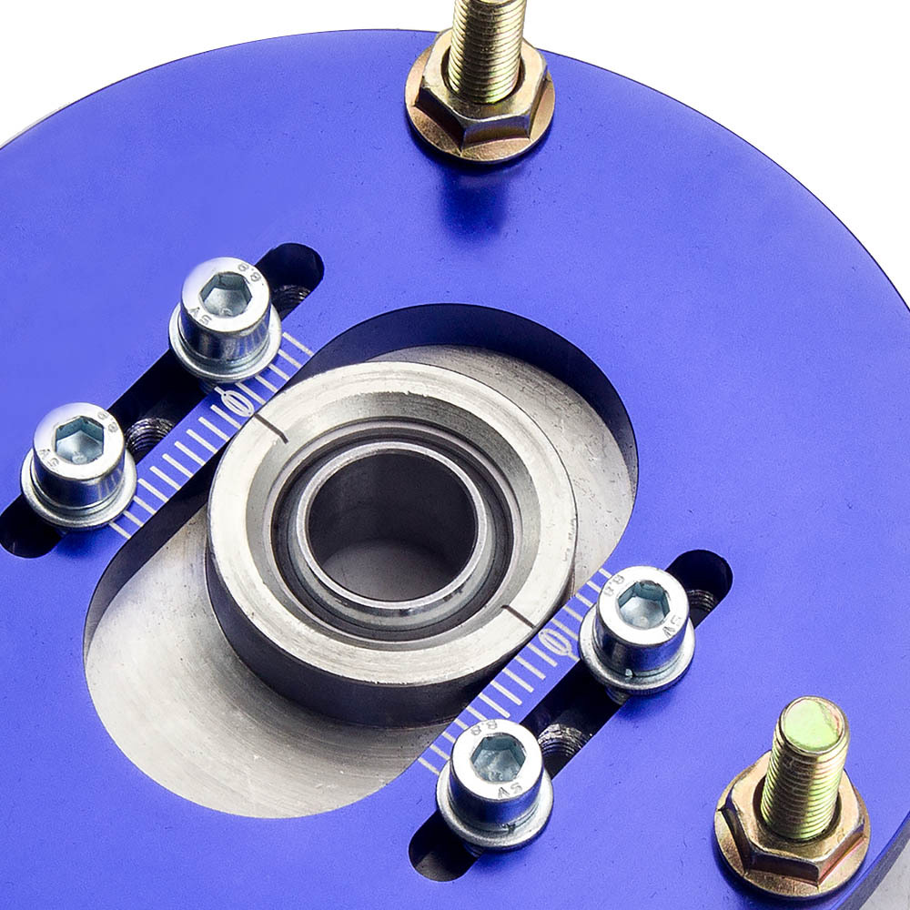 Camber Plate compatible para BMW E36 91-98 318i 318is 318ic 323i Coilover de montajes superiores delanteros