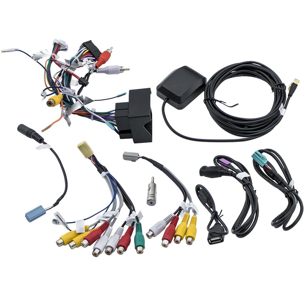 8-Núcleo Android 10 Autoradio DSP DAB+GPS compatible para FORD C/S-MAX compatible para Fiesta Focus Transit