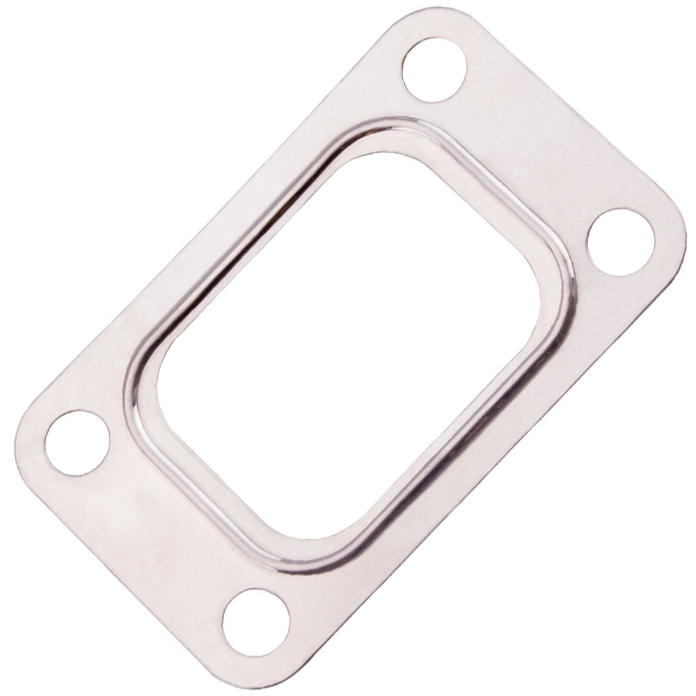 4 pernos turbo brida colector entrada compatible para escape junta turbina T3 T3T4 para GT35 T04E