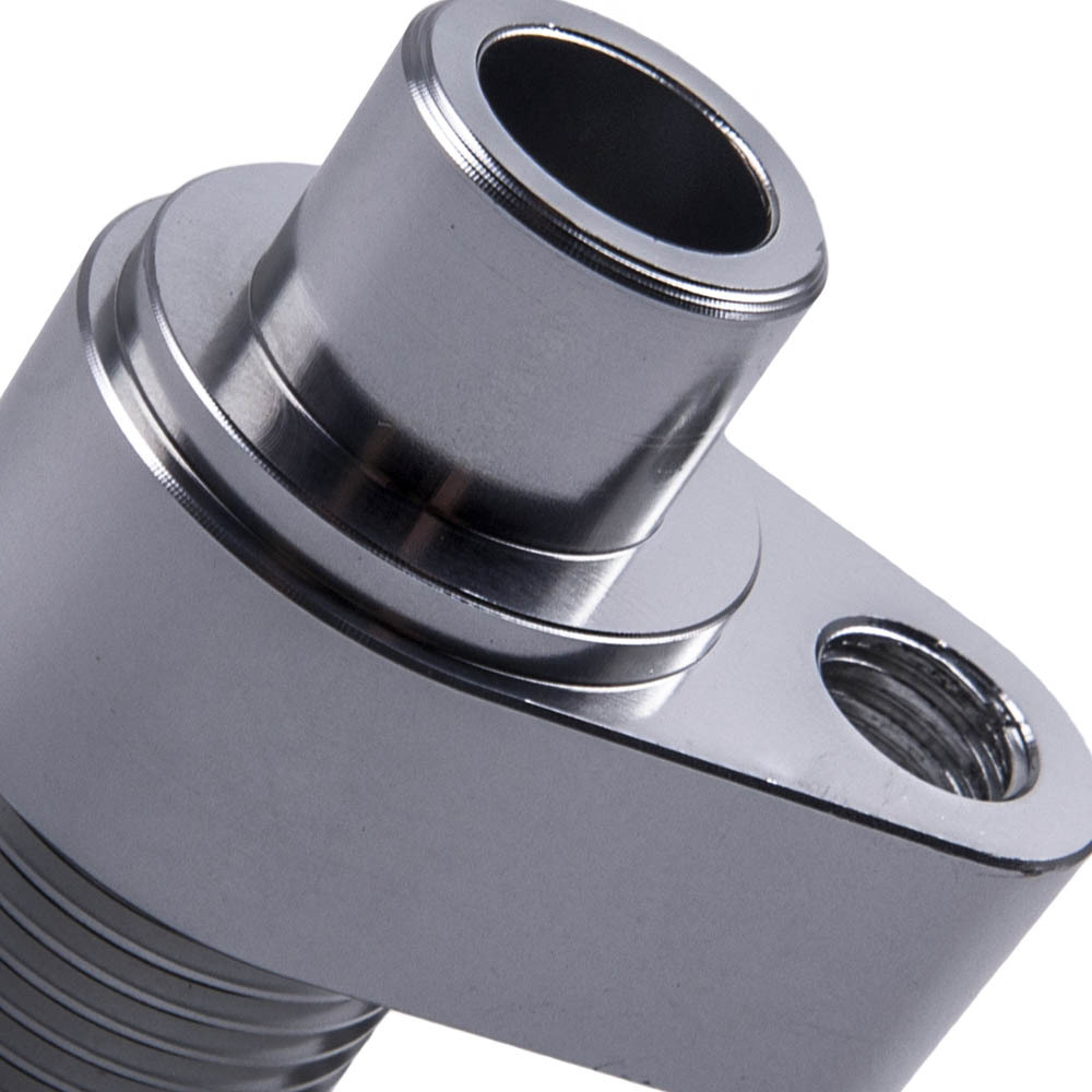 For A/C Compressor Adapter Fittings Kit compatible for 10S17F and 10S20F for LS Engine Swap