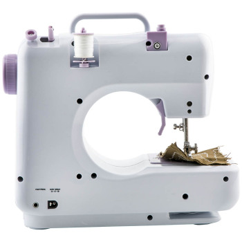 Portable Sewing Machine compatible for Mini Electric Household 2 Speed Desktop 12 Stitches