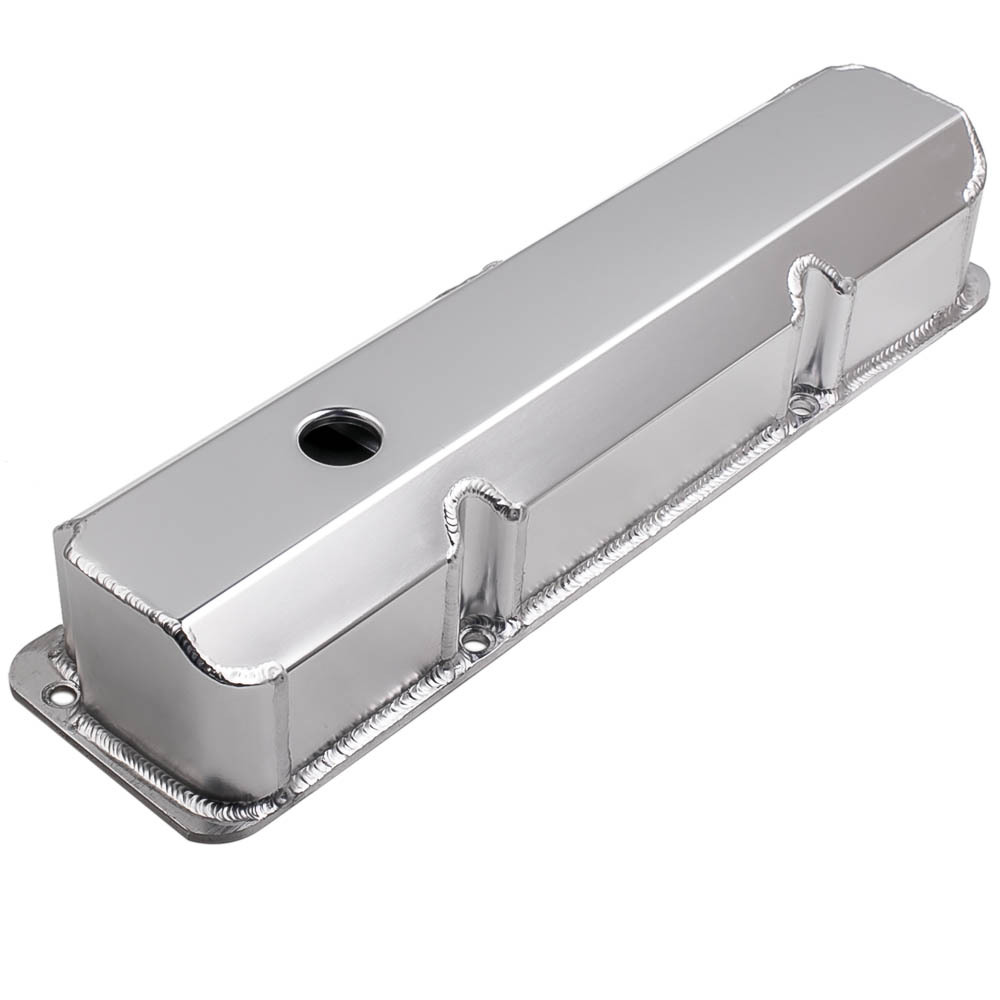 New compatible para Ford FE 352 390 427 428 BBF Tall Fabricated Aluminum Valve Covers