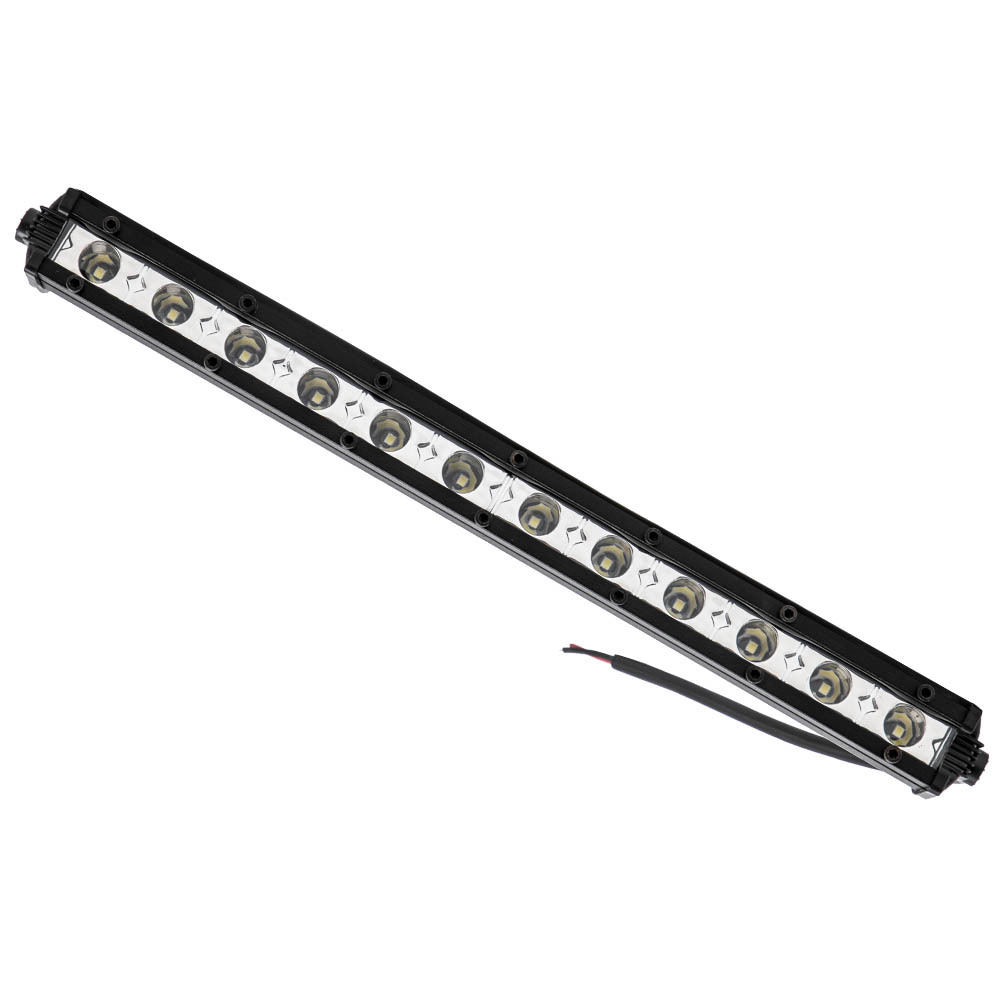 12V 24V LED Work Light Bar Flood Spot Lights Driving Lamps Black for Offroad Car
