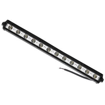 12V 24V LED Work Light Bar Flood Spot Lights Driving Lamps Black for Offroad Car