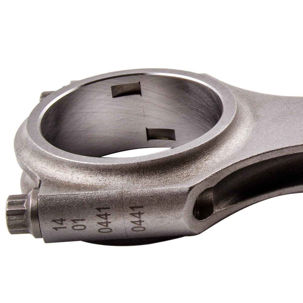 Bielas 4340 EN24 H Beam Bielas compatible para Mercedes-Benz M274 2.0T Clase E C