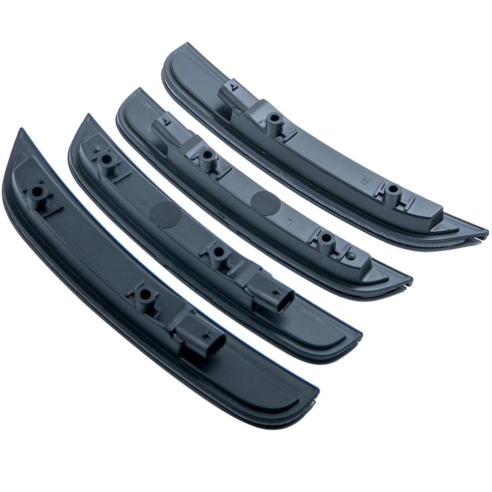 4pcs Smoked Lens LED Side Marker Lights compatible for Dodge Charger 2015 2016 2017 2018 19