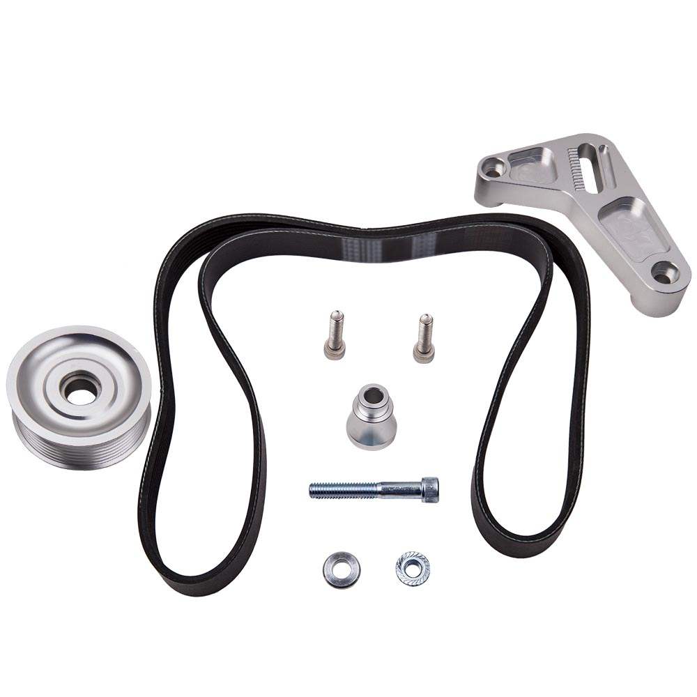 K Series Swap Adjustable EP3 Idler Pulley Belt Kit compatible pour Honda Civic Integra Tuned