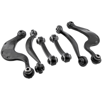 6pcs Rear Upper Control Arm Kit LHRH compatible for GMC Acadia compatible for Buick Enclave 07 15 3.6L