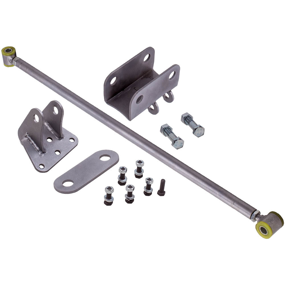Double Adjustable compatible for Panhard Trac Bar W/ Brackets compatible for Chevy C10 compatible for GMC Truck Front