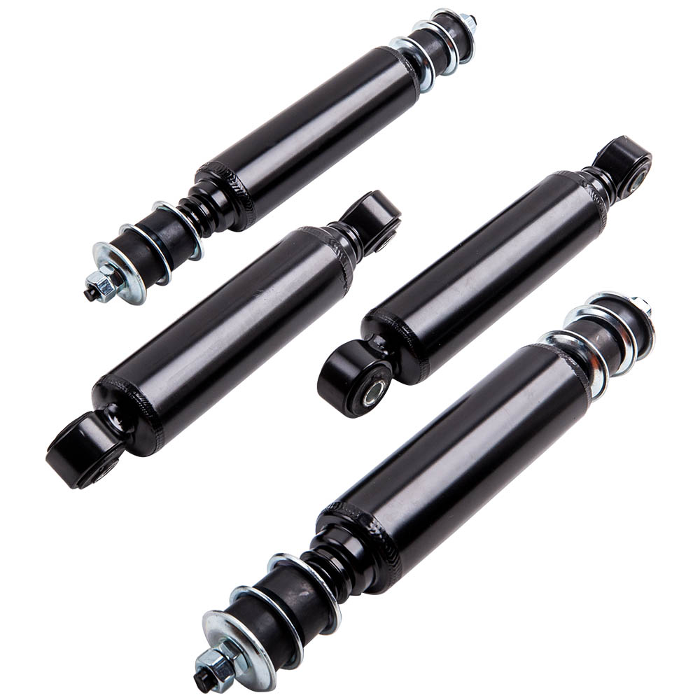 4x Damortisseurs Avant Arrière Pour Gas/électrique Club Car compatible pour Ds 1014236, 1014235kit d'abaissement