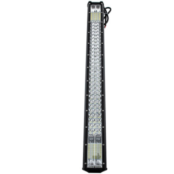 28Inch LED Light Bar Tri Row Flood Spot Combo Offroad Driving Lamp 4WD