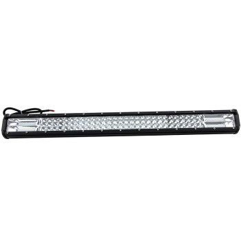 28Inch LED Light Bar Tri Row Flood Spot Combo Offroad Driving Lamp 4WD