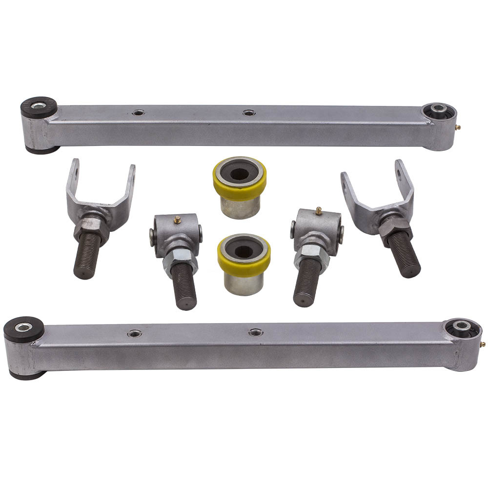Pair Upper Lower Rear Control Trailing Arms compatible for A Body compatible for Chevelle Cutlass