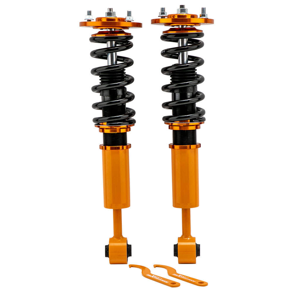 2x Lowering Shock Absorber Rear Coilovers compatibile per Ford Expedition 2003-2006