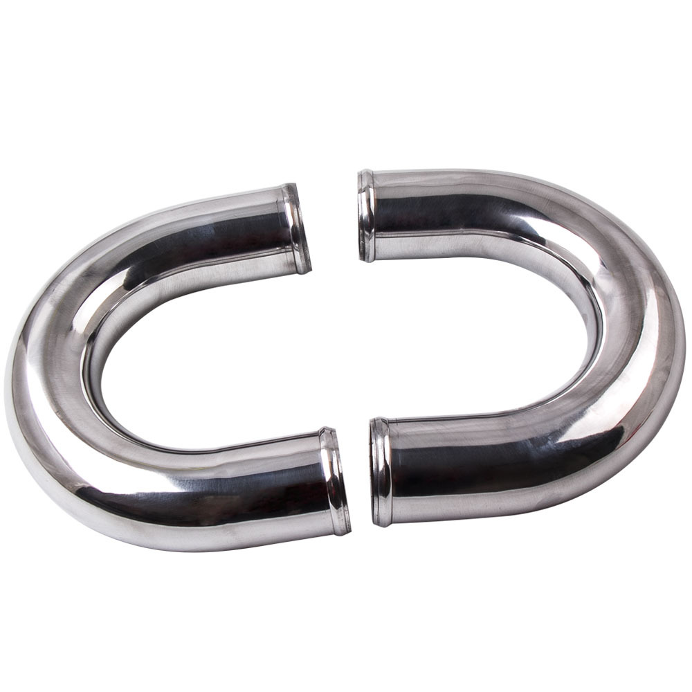 2.5 Universal Piping Kit + Front Mount Intercooler 550x180x65mm Core Aluminum