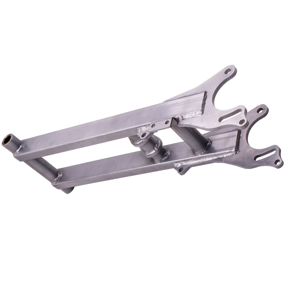 +4 pulgadas plateado con protección extendida contra empotramiento compatible para Yamaha BANSHEE 350 Swingarm