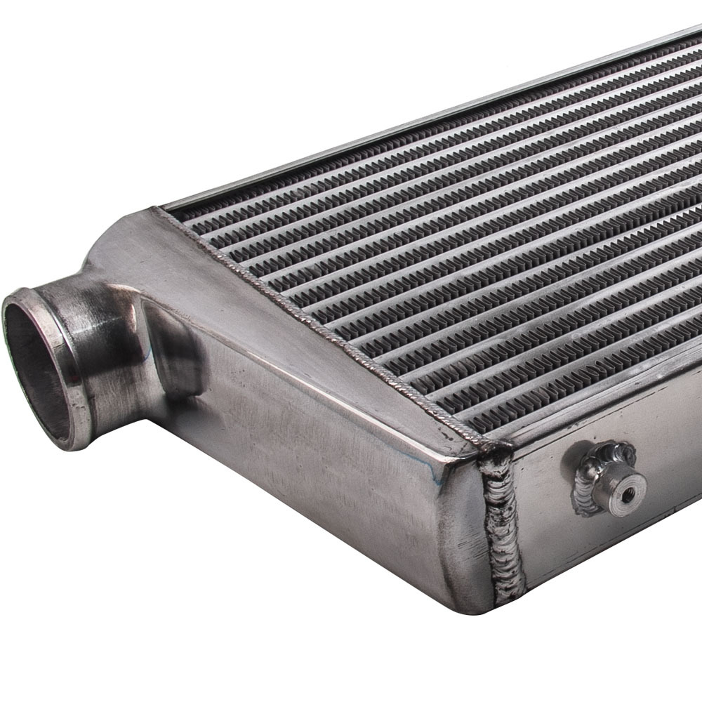 Intercooler de montaje frontal 600x300x76mm tubo y aleta 3.0 pulgadas Entrada / salida 76mm