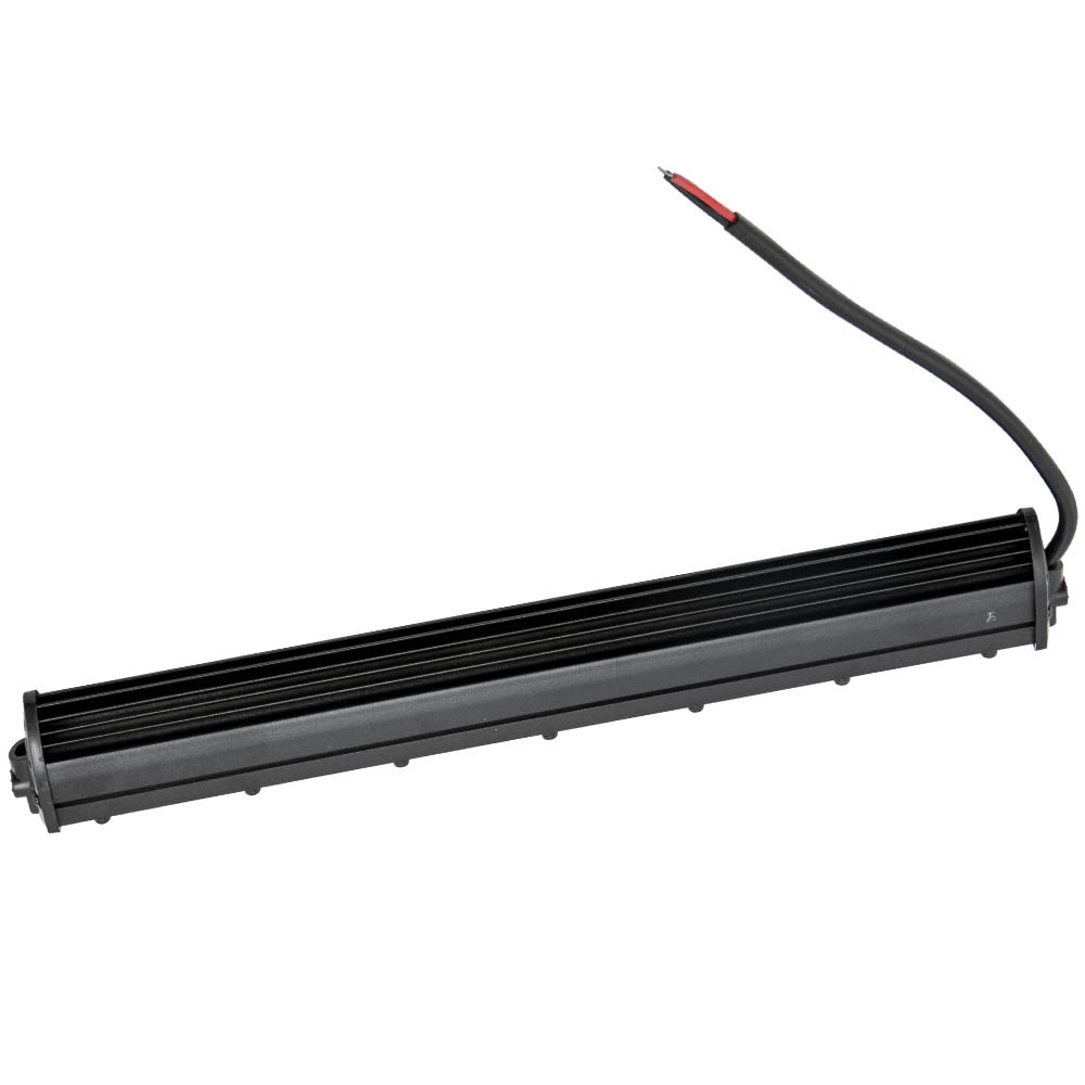 12V 24V LED Work Light Bar Flood Spot Lights Driving Lamps Black for Offroad Car