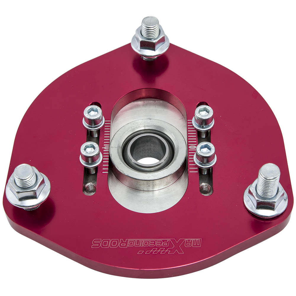 4pcs Coilover Kits Camber Plates Top Hat Mounts compatible for Toyota