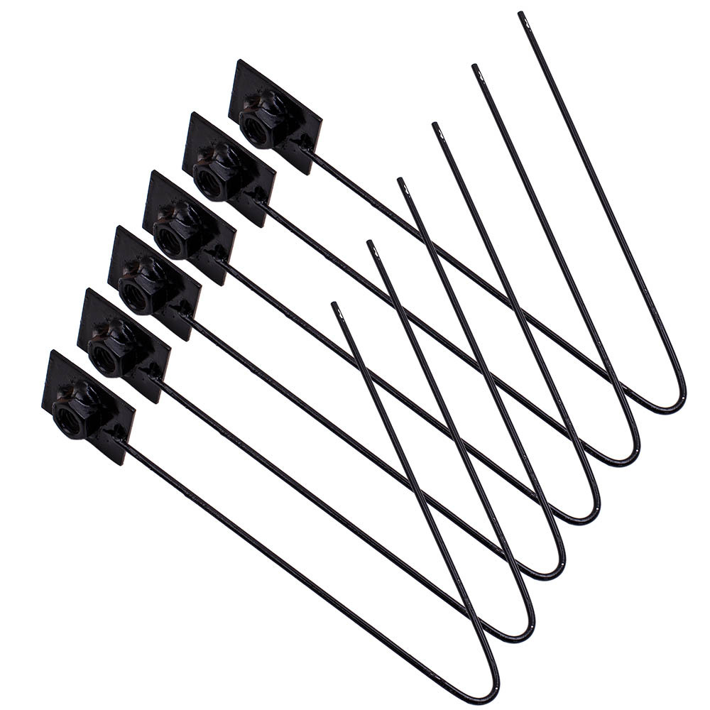 2pcs Punto de Remolque de Recuperación compatible para Toyota Prado 150 Series 2009- 4WD