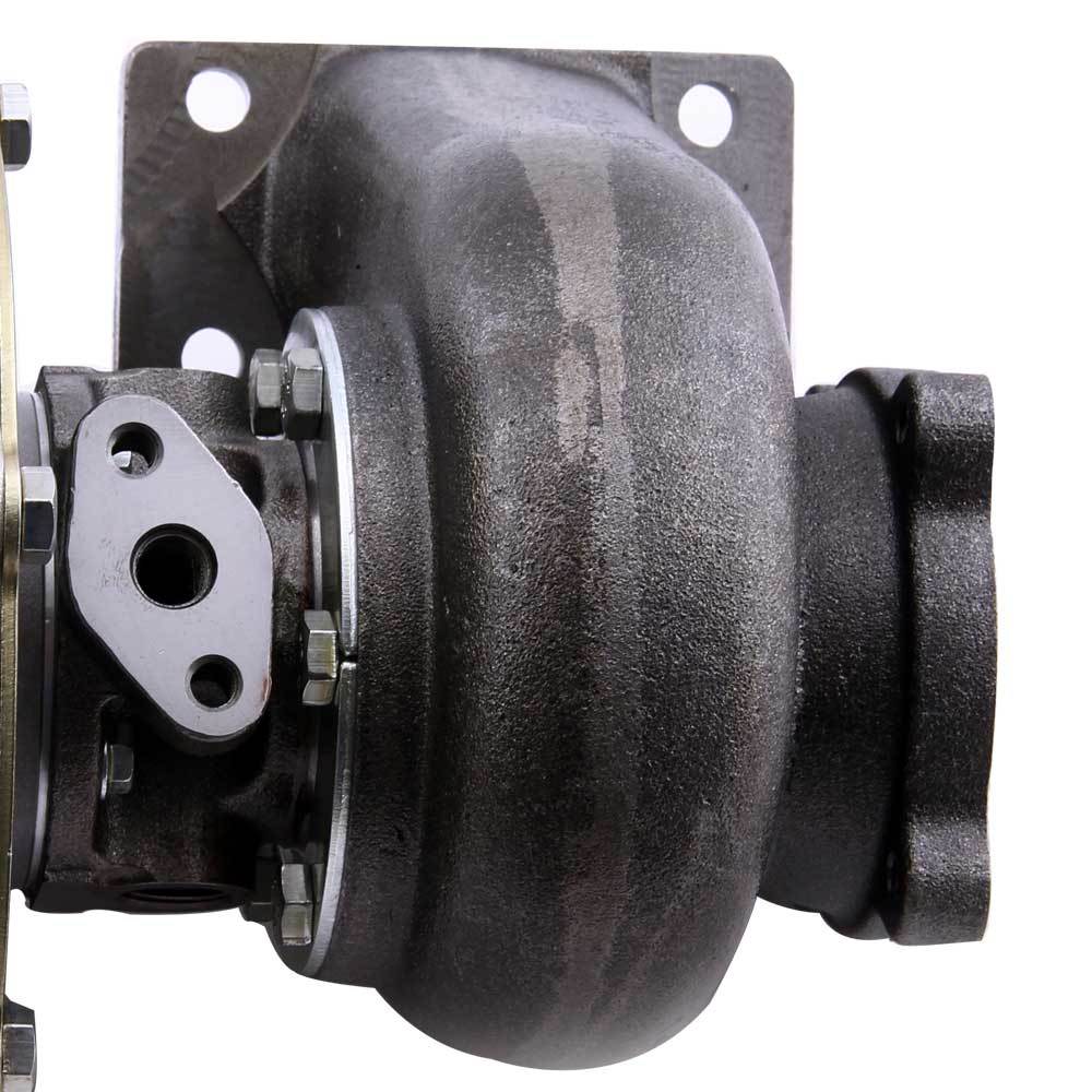 Turbo Cargador Kit para GT30 GT3076 GT3037 + Oil Drain ReturnandOil FEED Line