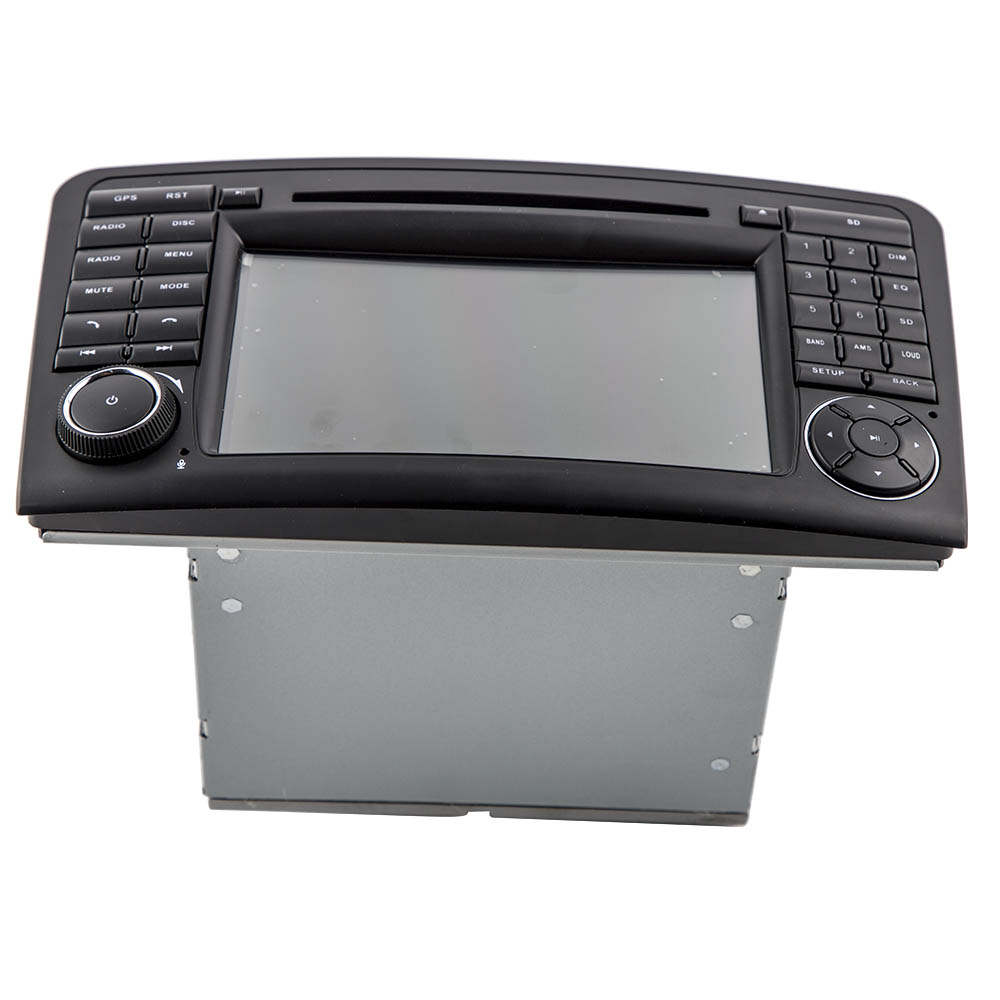 Android Auto 10 Carplay GPS Navi Double Tuner Radio compatible pour Mercedes W164 ML300 X164