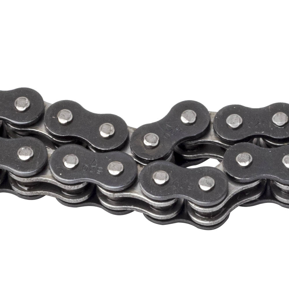 520 X 120 Links Motorcycle W/ O-Ring Drive Chain 520-Pitch 120-Links Black New