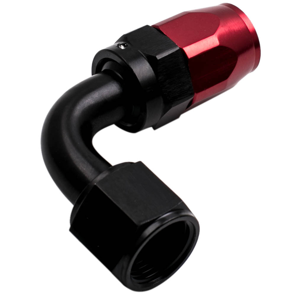 Hose End Adapter et AN10 Stainless Steel Braided Oil Fuel Line 5M 45° 0.80quot;