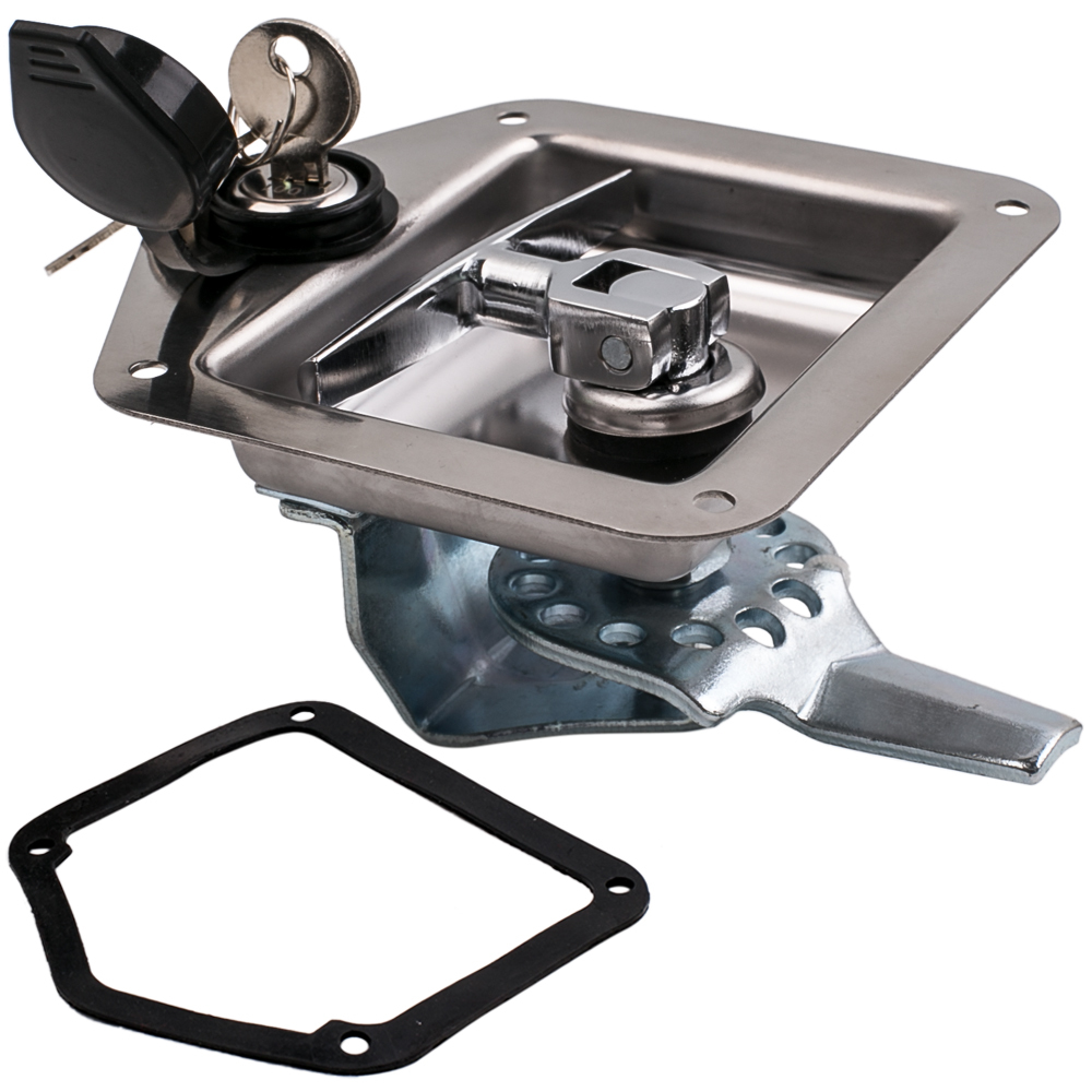 6X Juego De Cerradura Plegable Mango En T Caja De Herramientas Montaje Al Ras