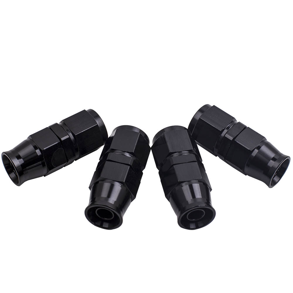 11PCS AN-8 AN8 Acero inoxidable Línea de combustible 20FT Kit de extremo de manguera de montaje