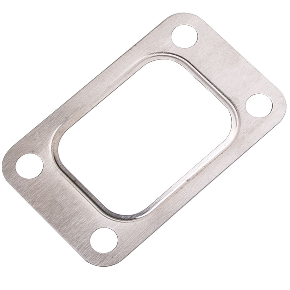 4 pernos turbo brida colector entrada compatible para escape junta turbina T3 T3T4 para GT35 T04E